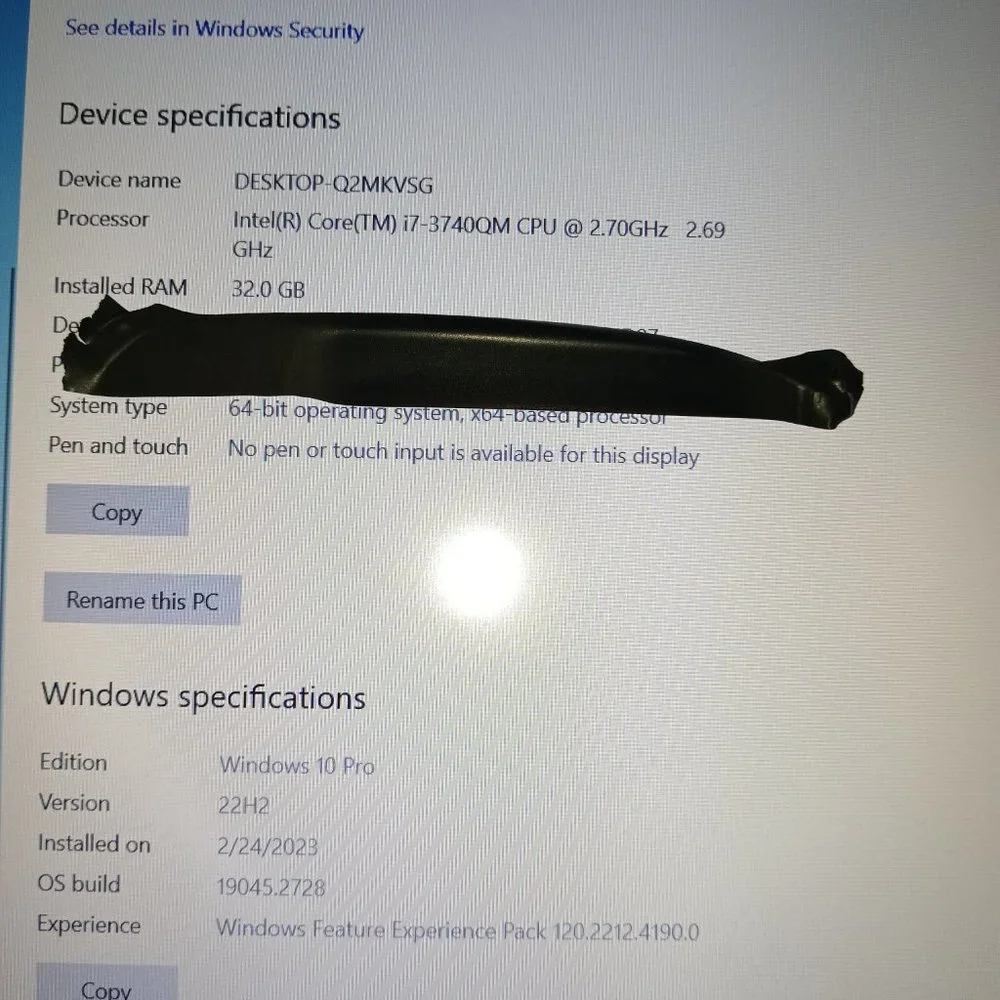 Dell Precision m4700 WorkStation
